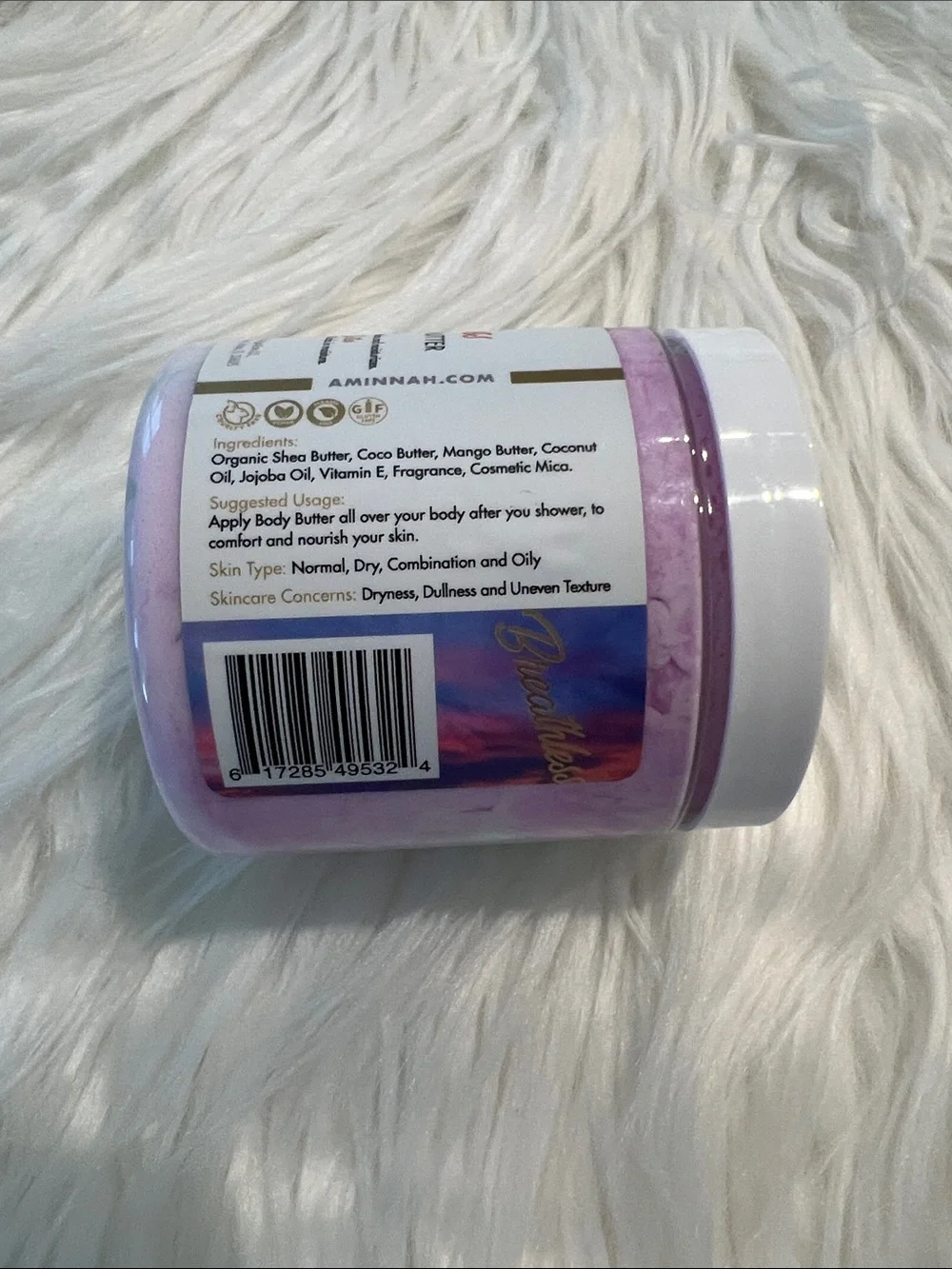 NWT Aminnah Breathless Whipped Body Butter! Retails $38.00 USD